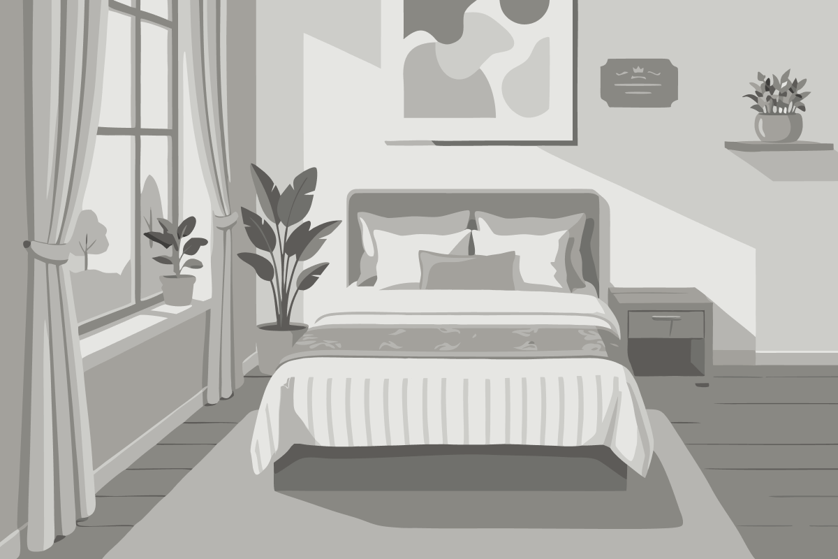 Apartment mit 1 Schlafzimmer – Erdgeschoss